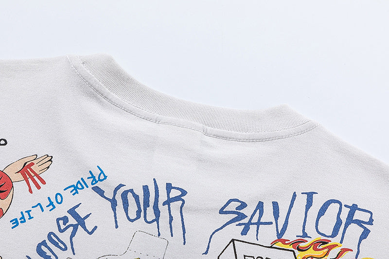 Camiseta Oversize 'Urban Chaos' - Edición Streetwear Artístico