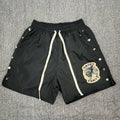 Short Urbano 'Snap-Button' con Parche - Edición Streetwear
