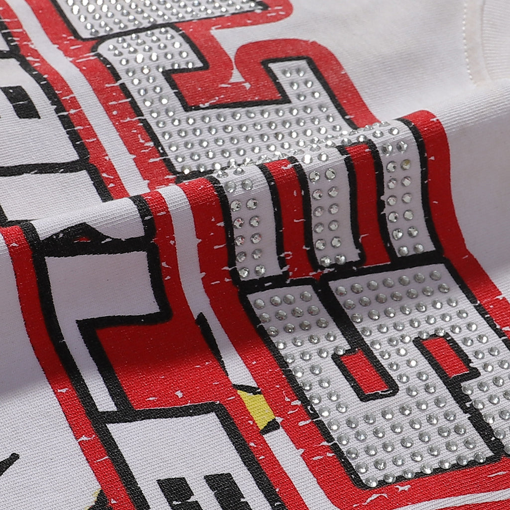 Camiseta Oversize Gráfica 'Fearless Sun' - Edición Streetwear
