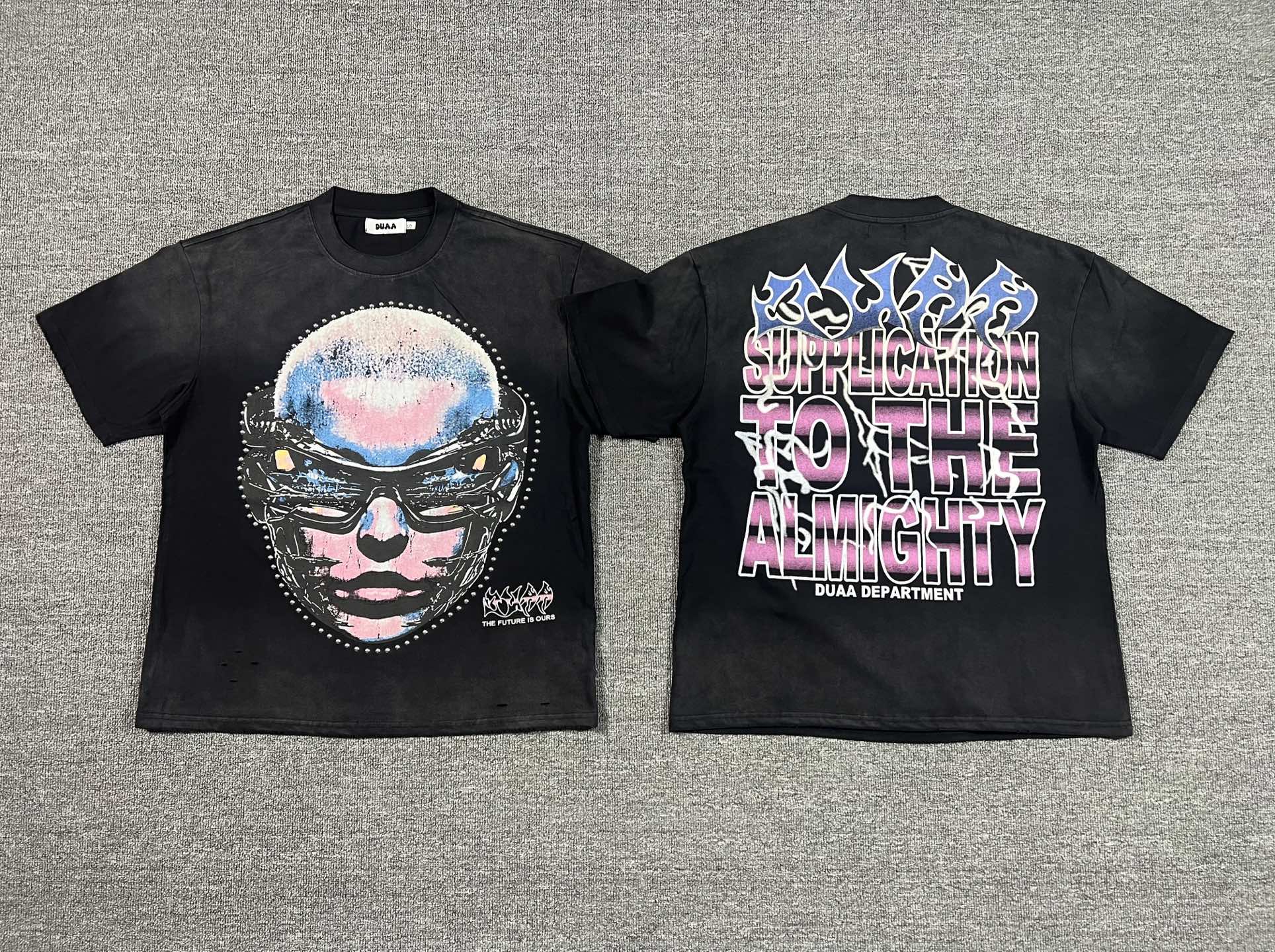 Camiseta Oversize Gráfica 'Future Vision' - Edición Streetwear