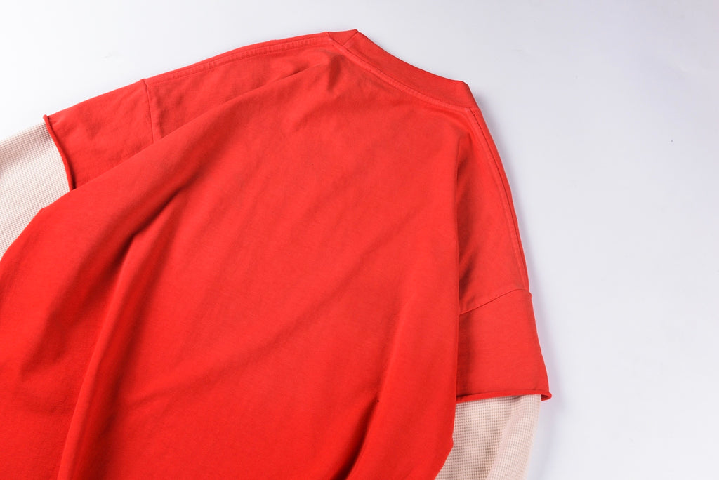 Camiseta 'Double Layer' Efecto Desgastado - Edición Streetwear