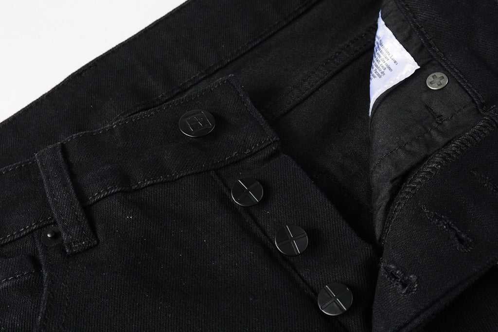 Jeans Denim 'Urban Black' - Edición Streetwear Minimalista