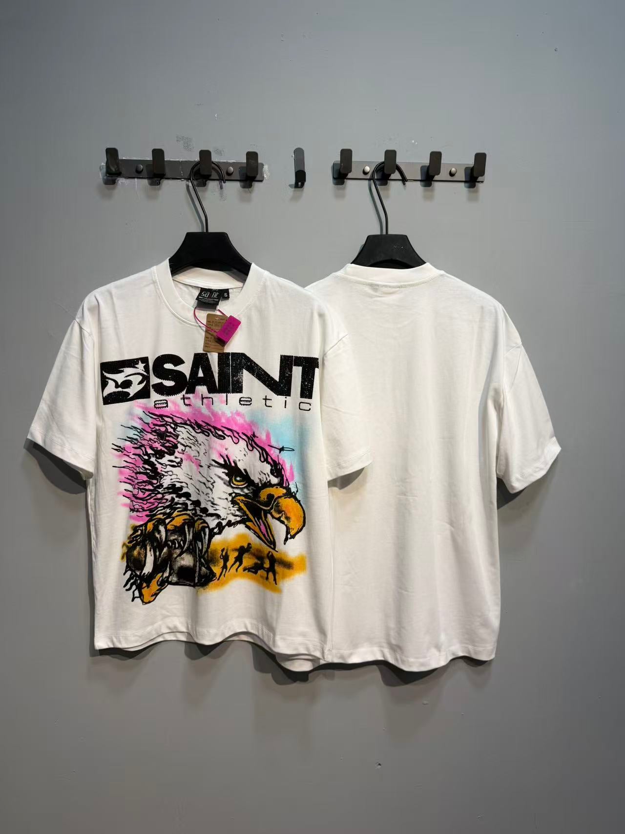 Camiseta Oversize Gráfica 'Saint & Sinner' - Edición Streetwear de Alto Impacto