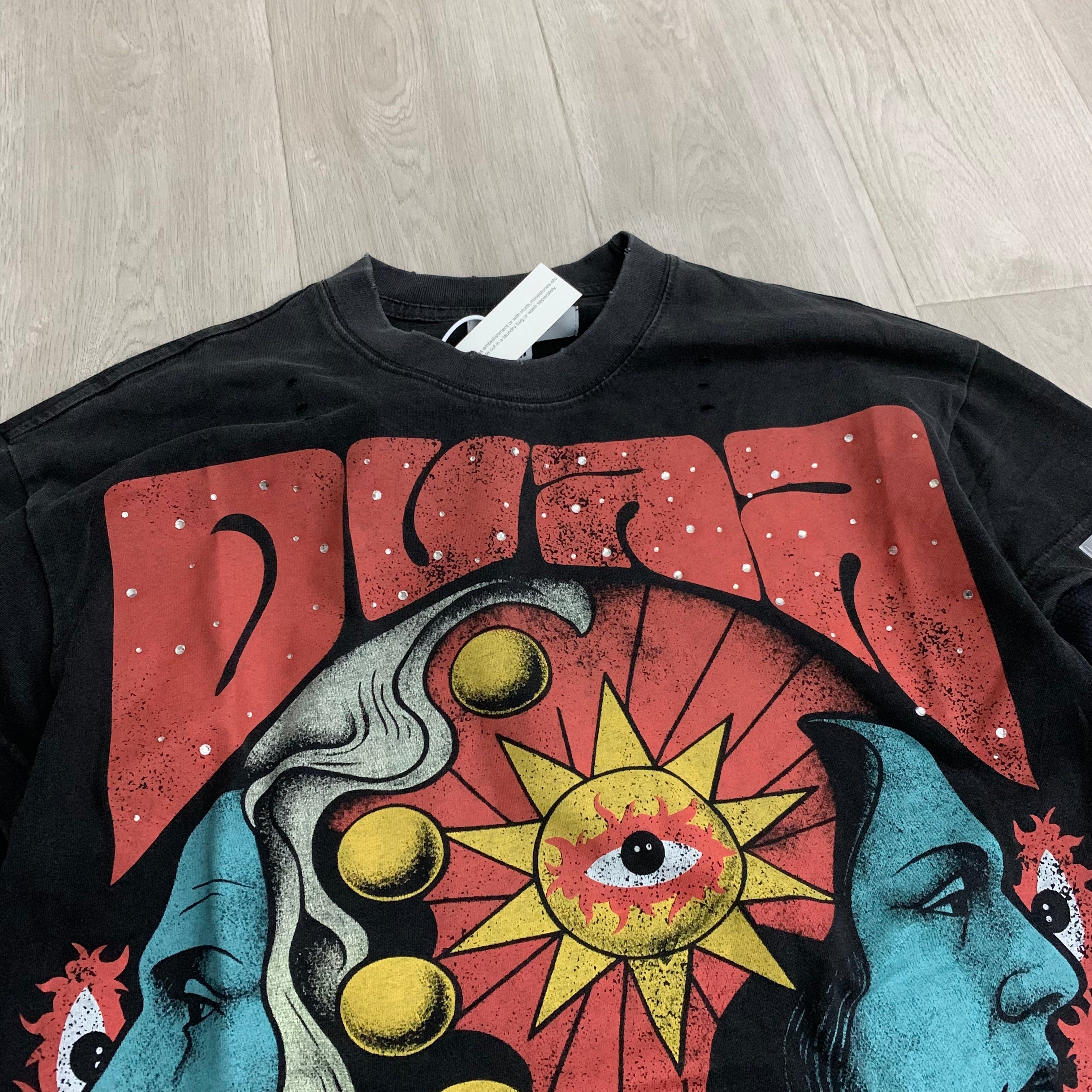 Camiseta Manga Larga Gráfica 'Dua Tour' - Estilo Oversize Streetwear