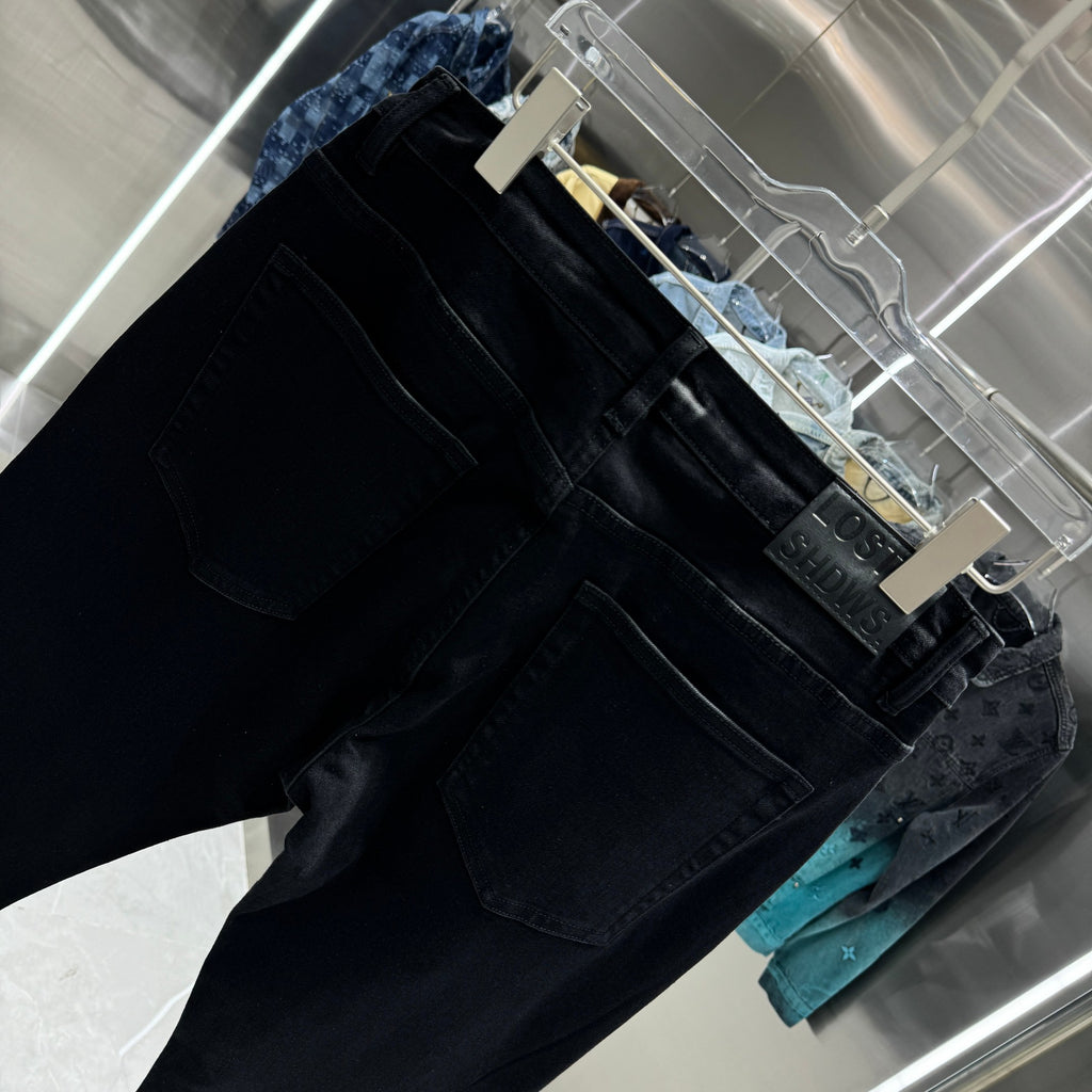 Jeans Denim 'Floral Rhinestone' - Edición Streetwear Vanguardista