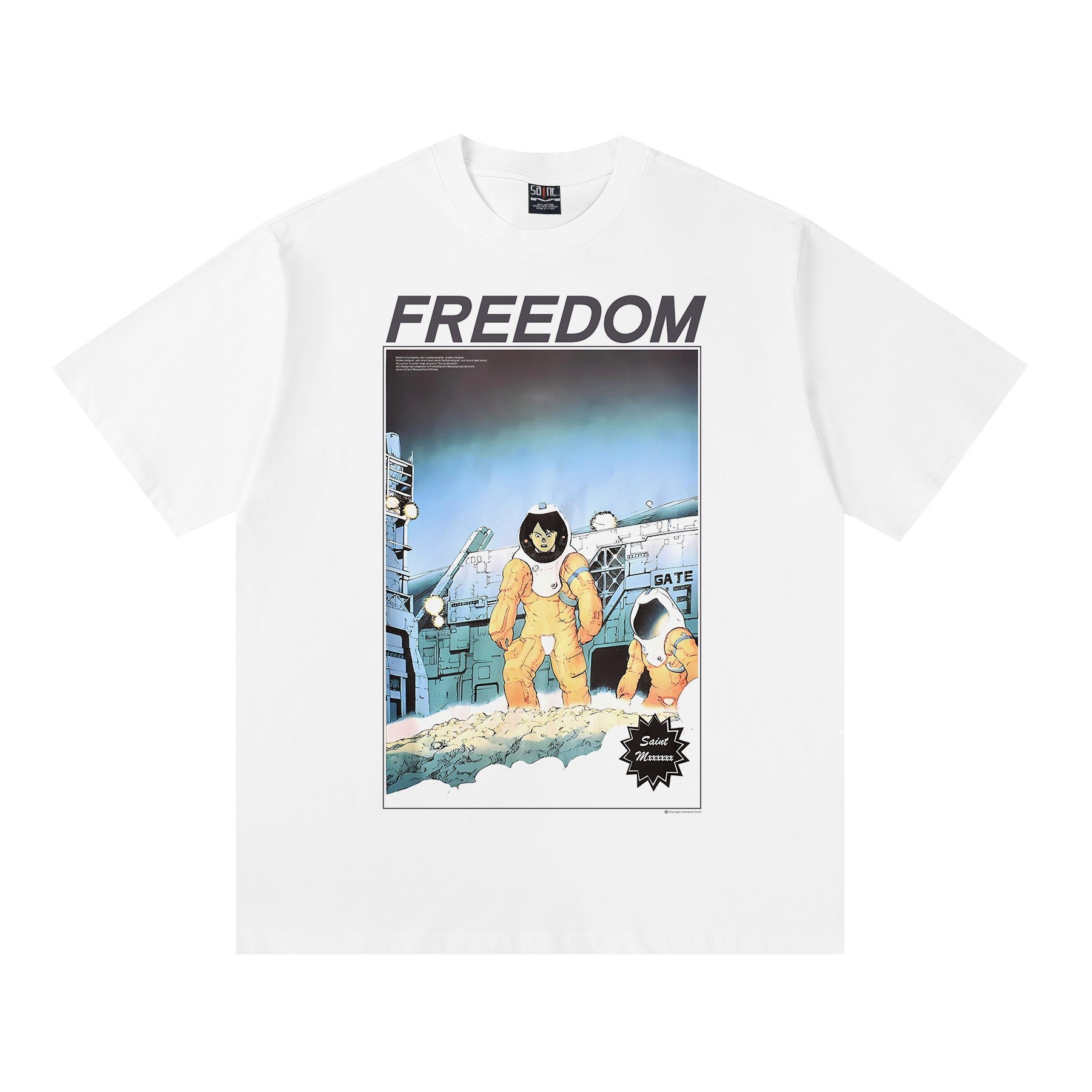 Camiseta Gráfica Oversize - Edición 'Streetwear Artist' [Modelo Específico]