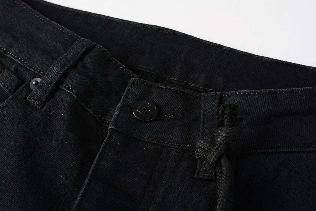 Jeans Denim 'Urban Black' - Edición Streetwear Minimalista