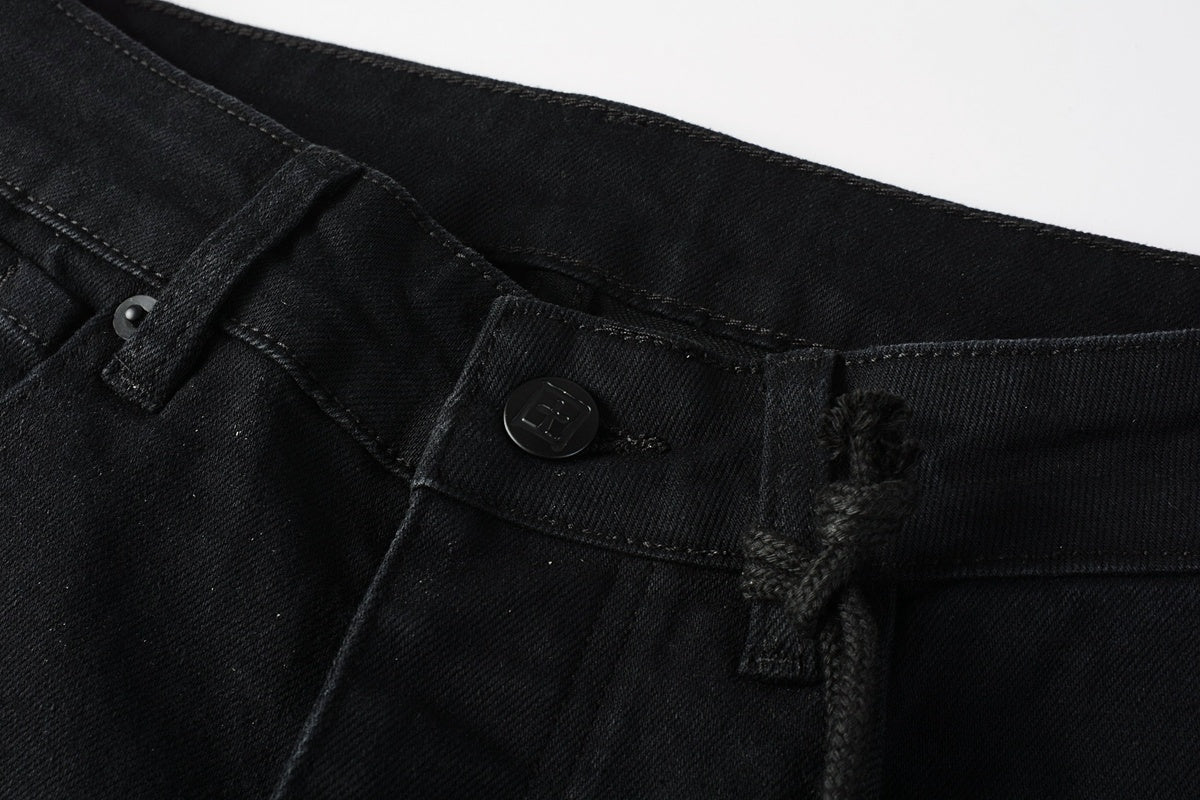 Jeans Denim 'Urban Black' - Edición Streetwear Minimalista