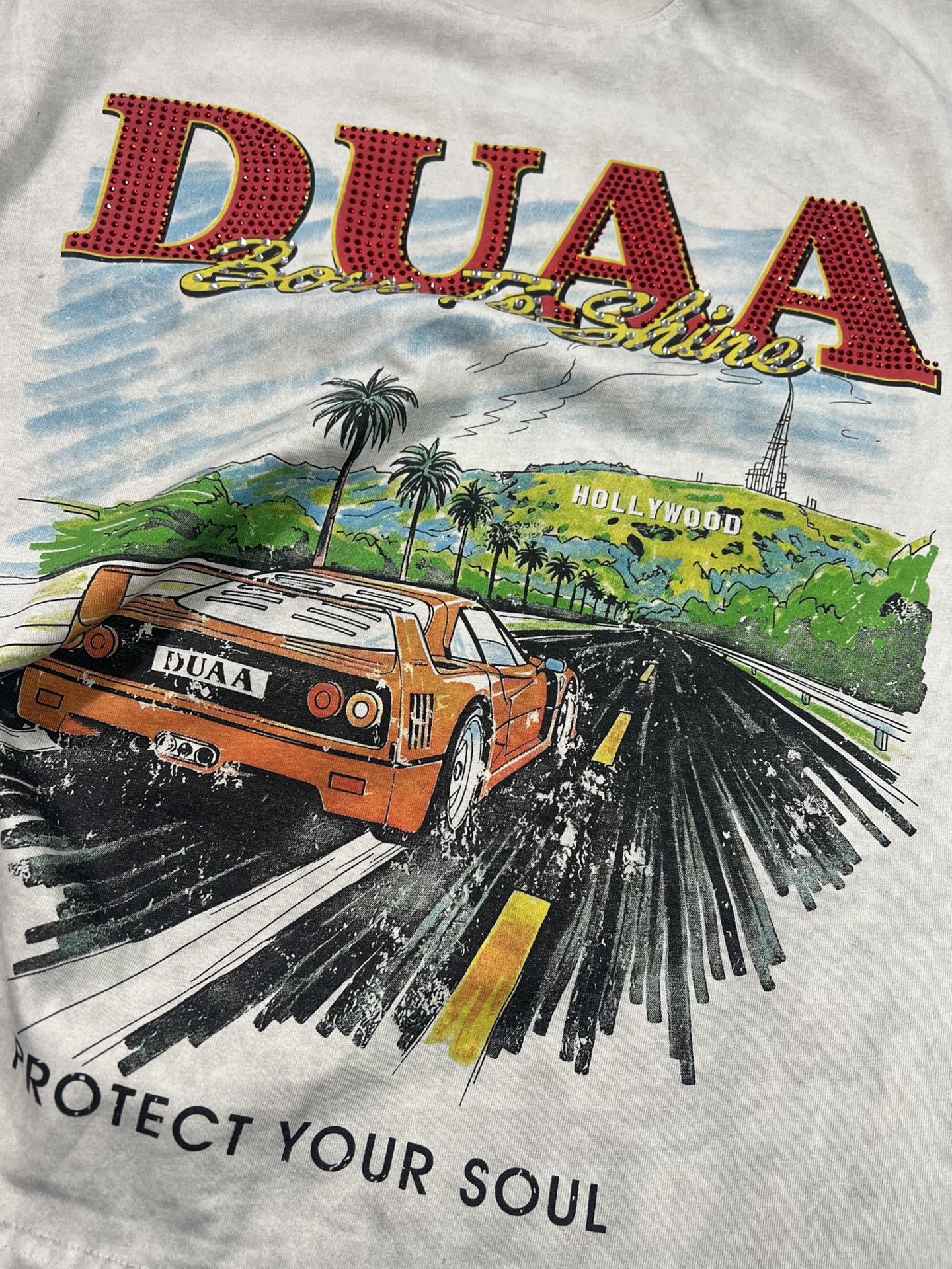 Camiseta Oversize Gráfica 'Born to Shine' - Edición Streetwear