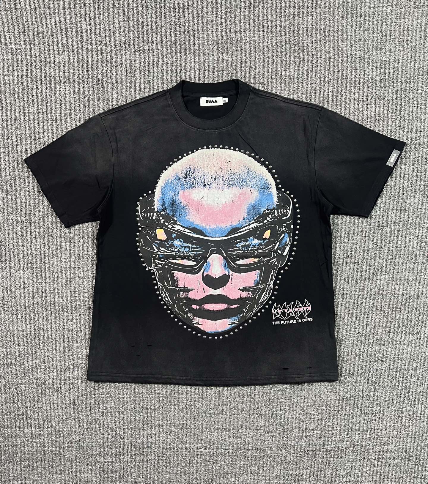 Camiseta Oversize Gráfica 'Future Vision' - Edición Streetwear
