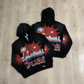 Sudadera 'California Sunset' Zip-Up - Edición Streetwear Vintage