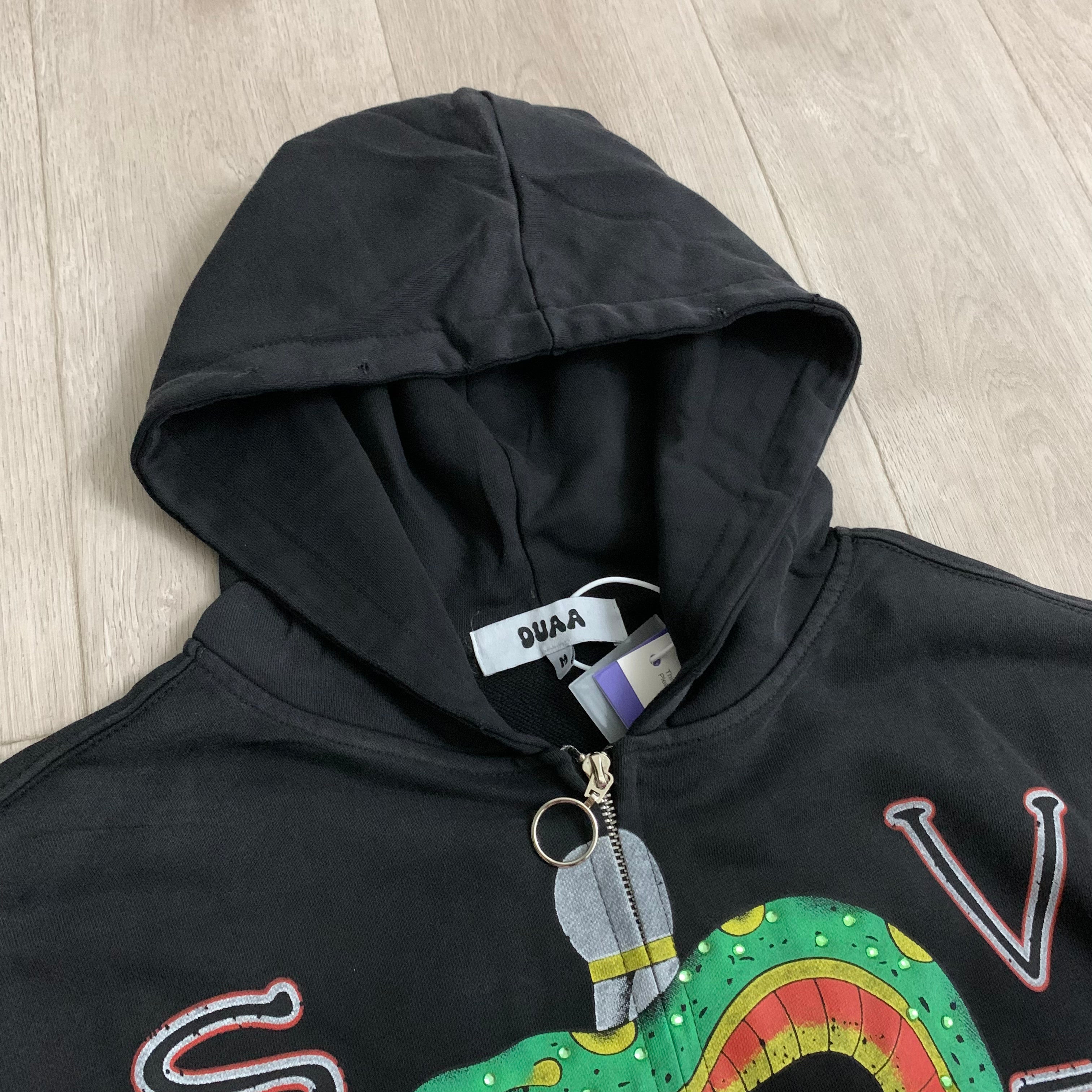 Sudadera 'Silent Venom' Zip-Up - Edición Streetwear Premium