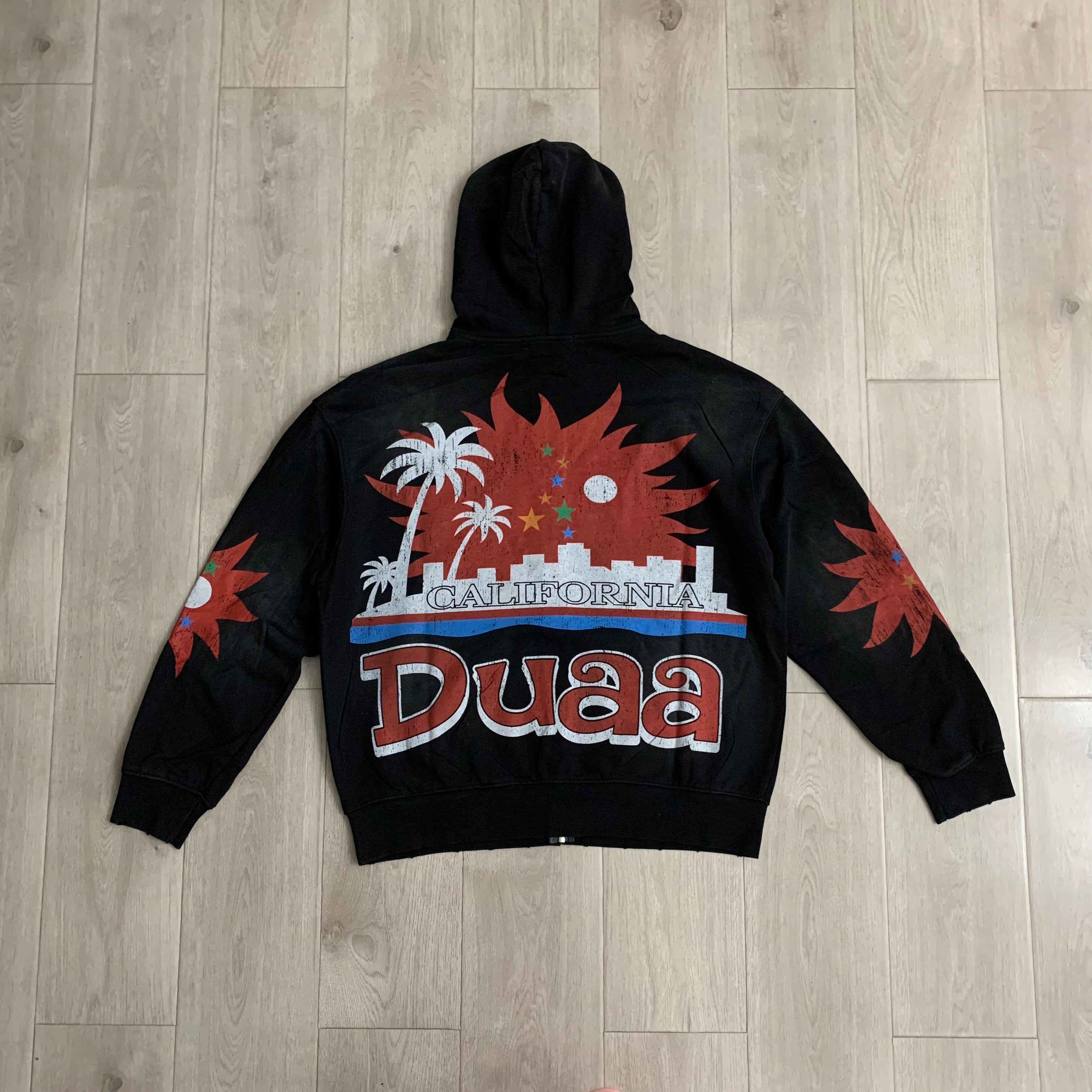 Sudadera 'California Sunset' Zip-Up - Edición Streetwear Vintage