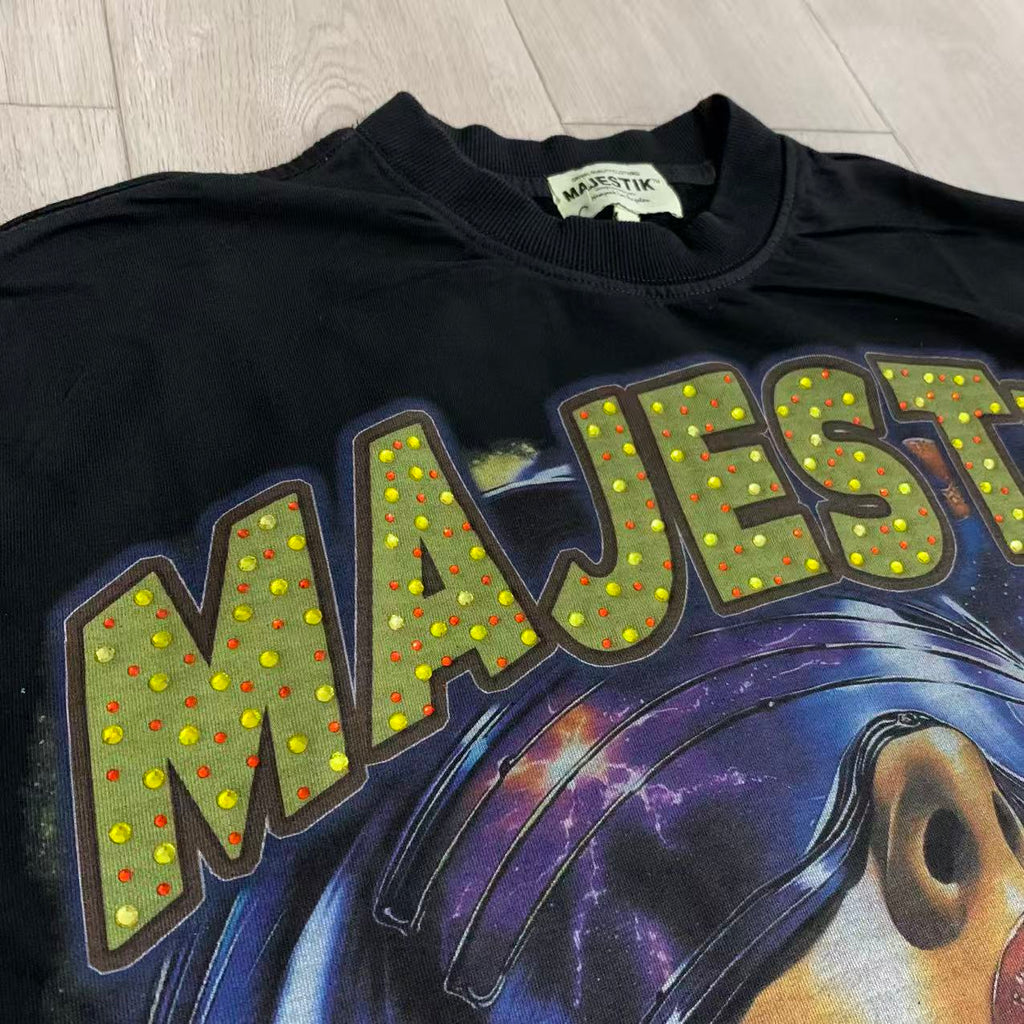 Camiseta Oversize 'Cyber-Vision' - Edición Streetwear Futurista