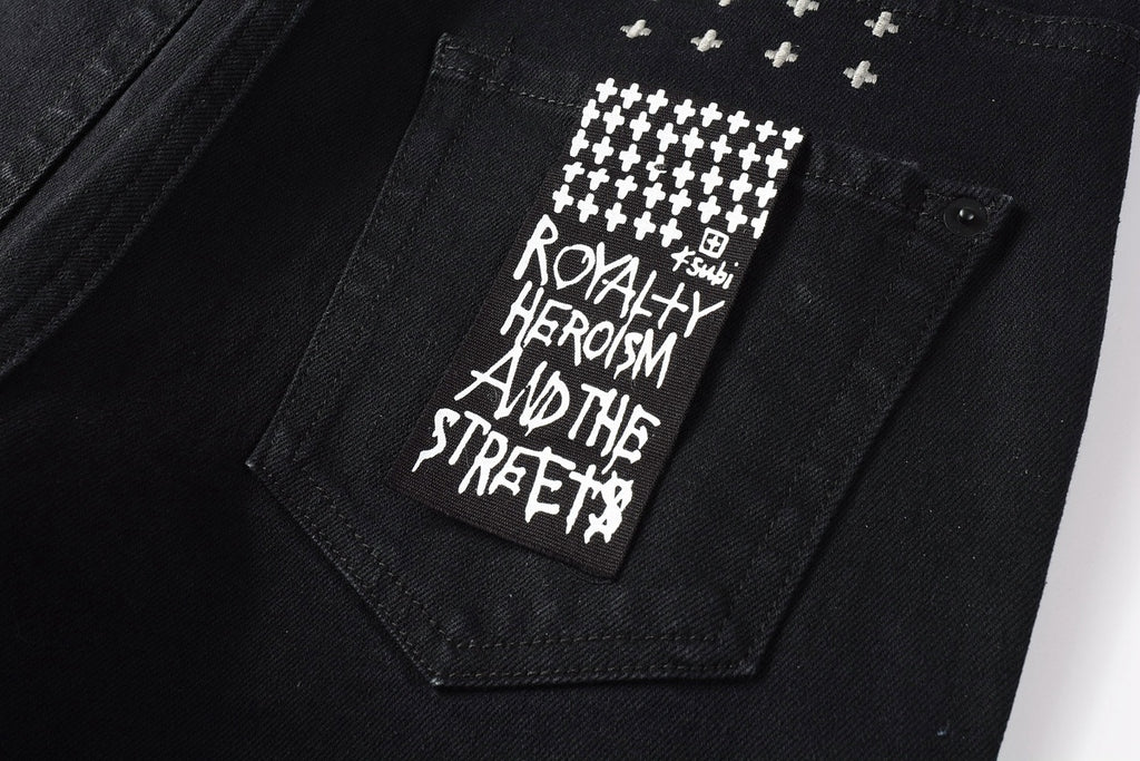 Jeans Denim 'Urban Black' - Edición Streetwear Minimalista