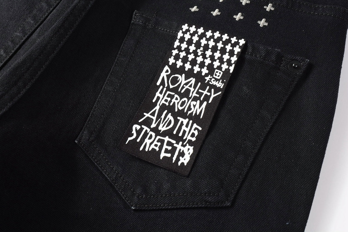 Jeans Denim 'Urban Black' - Edición Streetwear Minimalista