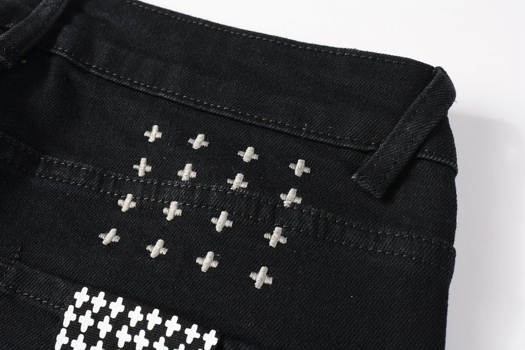Jeans Denim 'Urban Black' - Edición Streetwear Minimalista