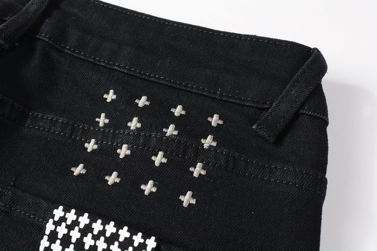 Jeans Denim 'Urban Black' - Edición Streetwear Minimalista