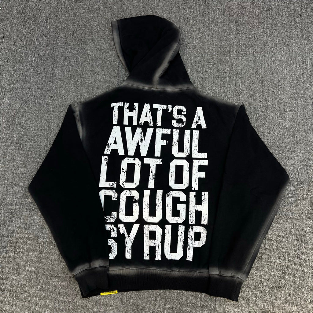 Sudadera Oversize con Capucha 'Graphic Quote' - Edición Streetwear Vintage