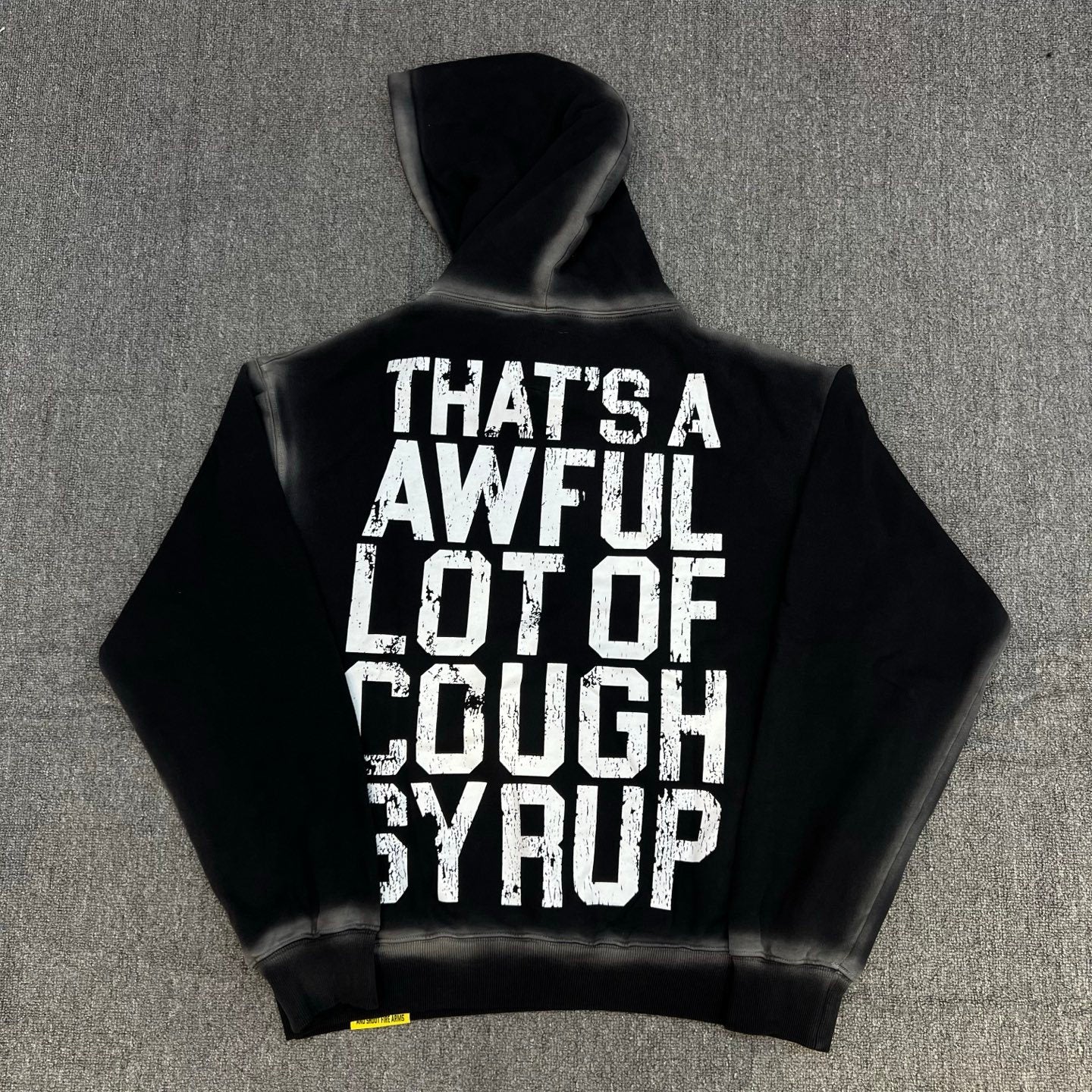Sudadera Oversize con Capucha 'Graphic Quote' - Edición Streetwear Vintage