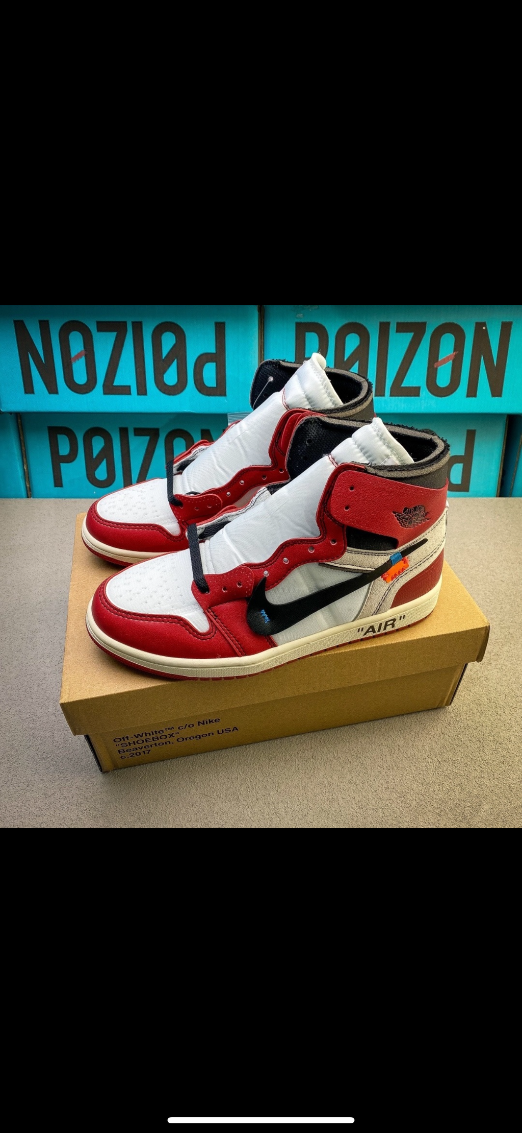 Jordan 1 Retro High Off-White Chicago