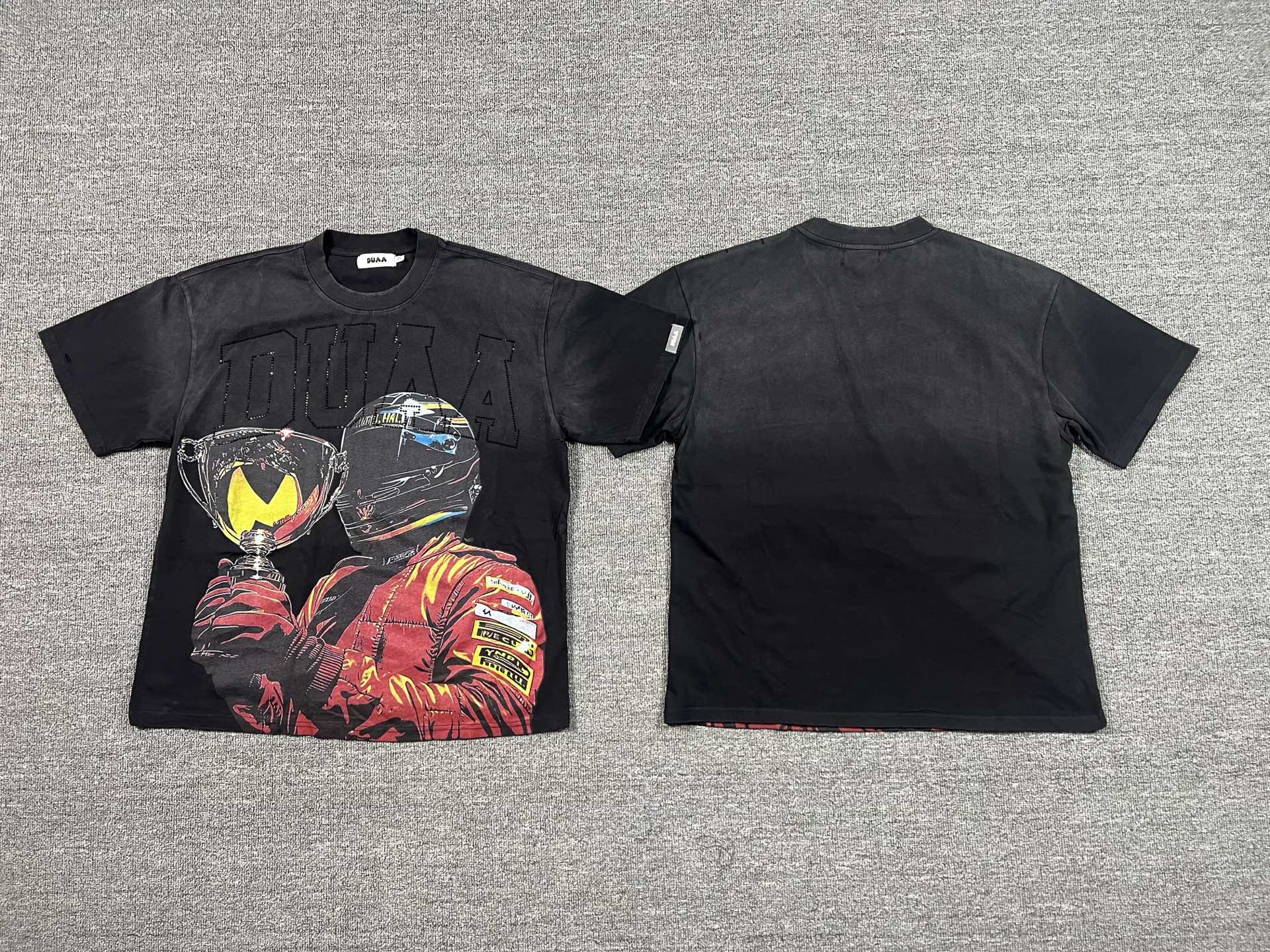 Camiseta Oversize Gráfica 'Racing Champion' - Edición Streetwear
