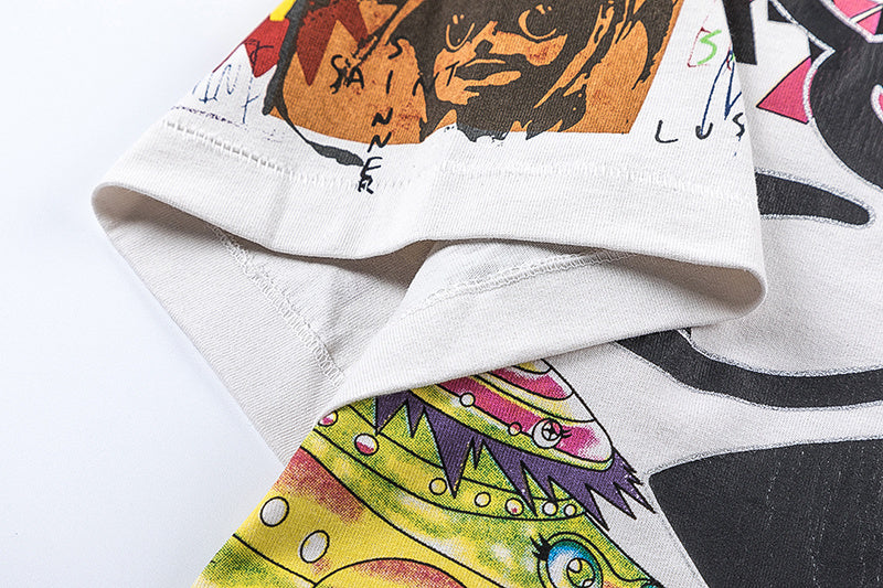 Camiseta Oversize 'Urban Chaos' - Edición Streetwear Artístico