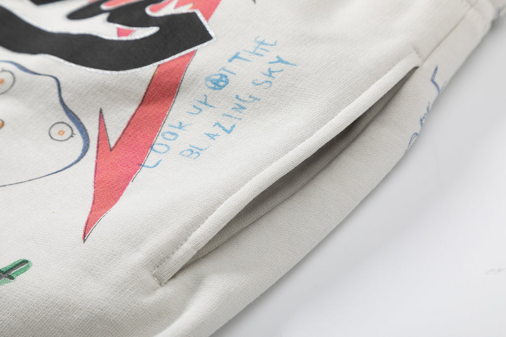 Shorts 'Saint' - Edición Streetwear Artística