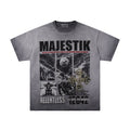 Camiseta Oversize 'Relentless Eagle' - Edición Streetwear Vintage