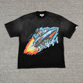 Camiseta Oversize 'Jet Fighter' con Estoperoles - Edición Streetwear Premium