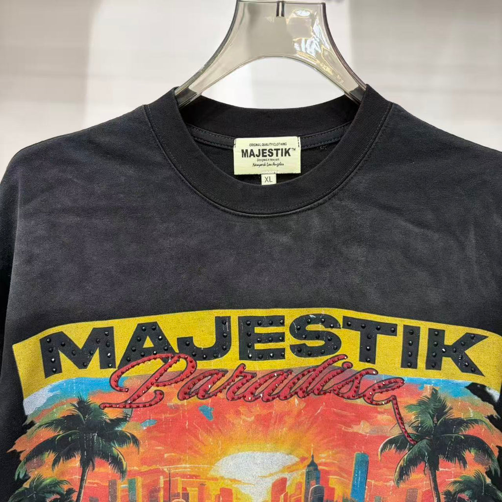 Camiseta Oversize 'Supercar Paradise' - Edición Streetwear Vintage