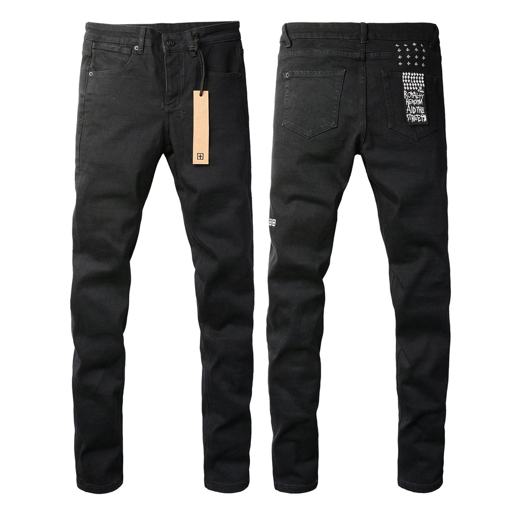 Jeans Denim 'Urban Black' - Edición Streetwear Minimalista