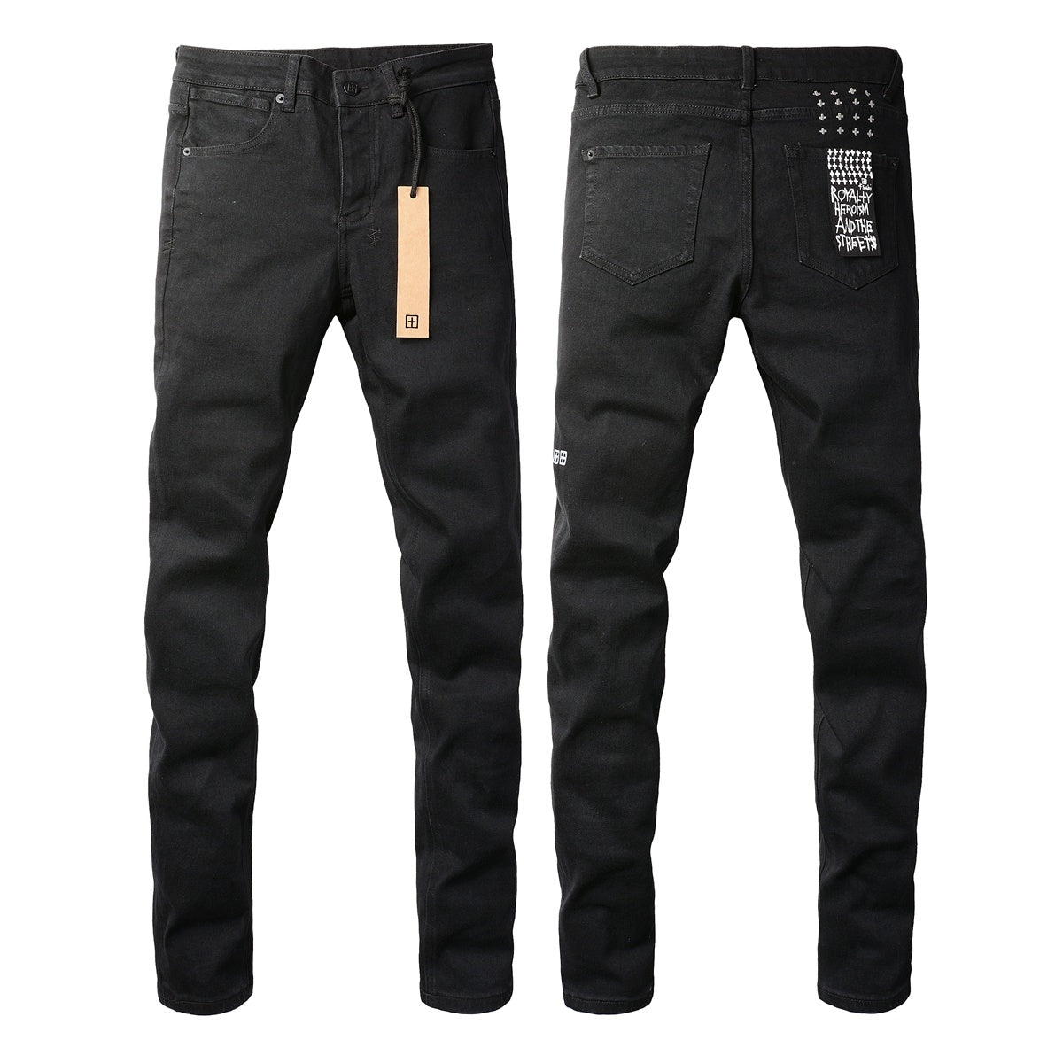 Jeans Denim 'Urban Black' - Edición Streetwear Minimalista