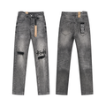 Jeans Denim 'Distressed Grey' - Edición Streetwear Urbano