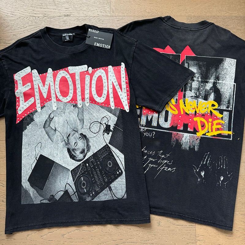 Camiseta Mixed Emotion 'Graphic Concept' - Edición Streetwear Artística