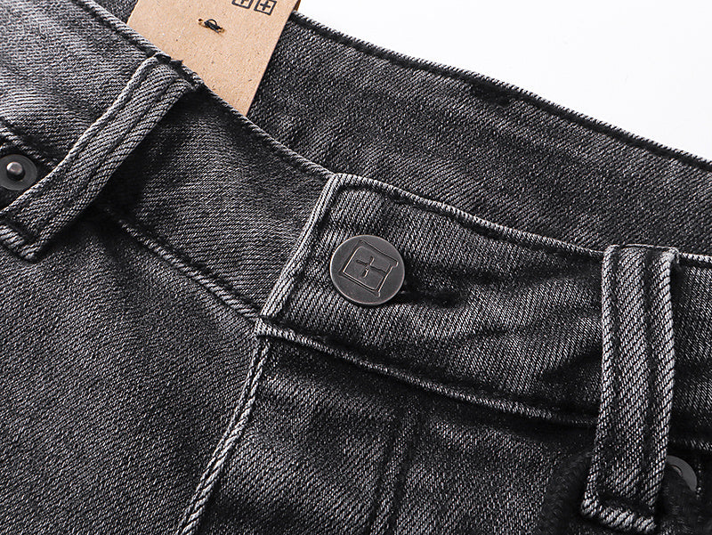 Jeans Denim 'Distressed Grey' - Edición Streetwear Urbano