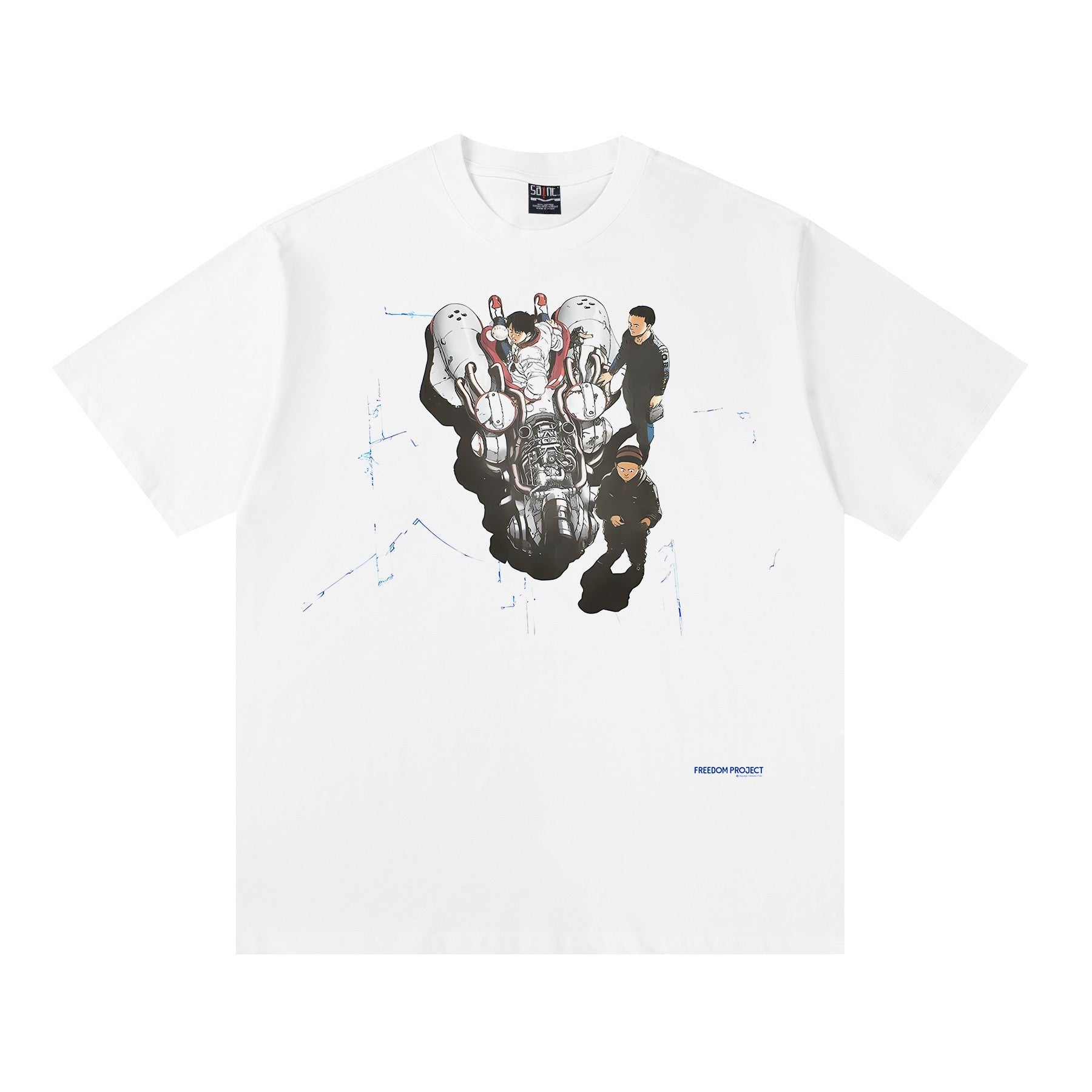 Camiseta Gráfica Oversize - Edición 'Streetwear Artist' [Modelo Específico]