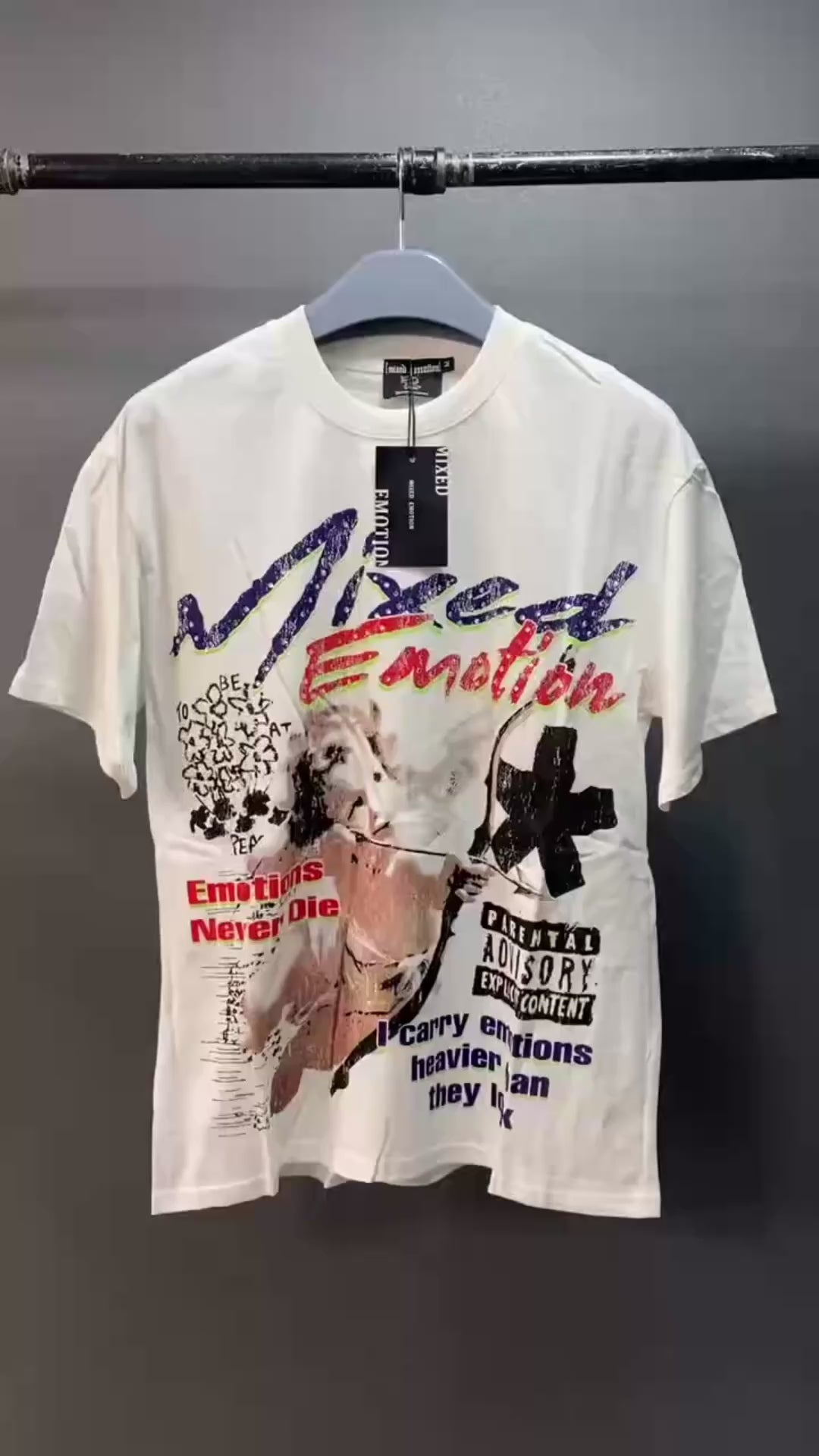 Camiseta Mixed Emotion 'Graphic Concept' - Edición Streetwear Artística