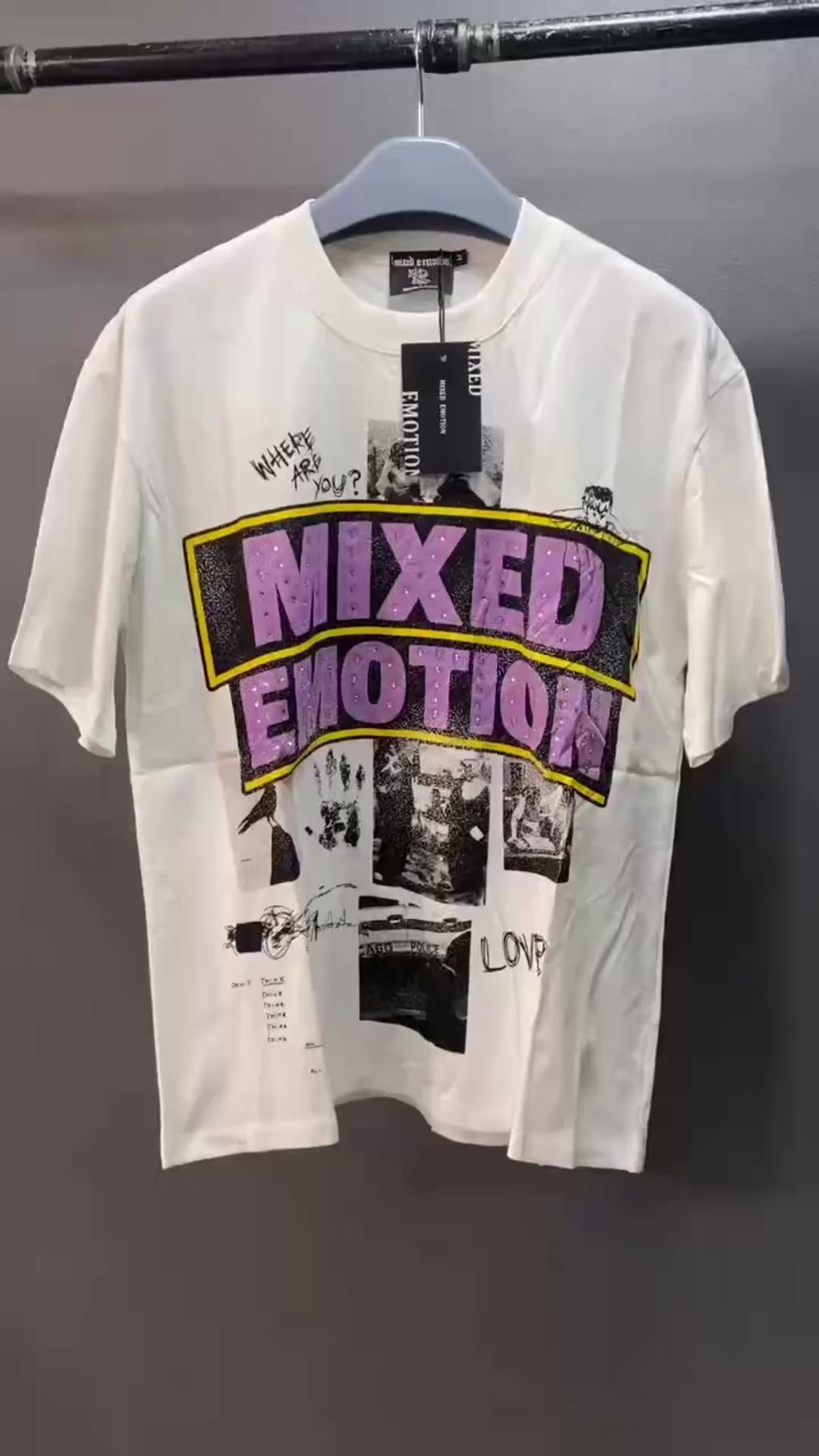Camiseta Mixed Emotion 'Graphic Concept' - Edición Streetwear Artística
