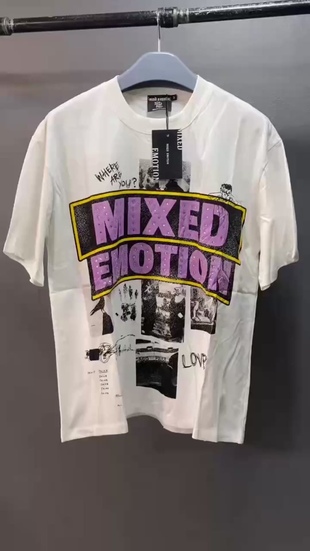 Camiseta Mixed Emotion 'Graphic Concept' - Edición Streetwear Artística