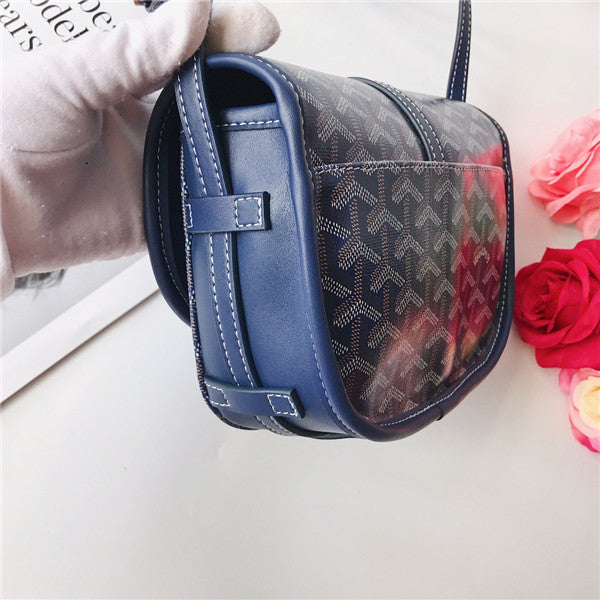 Bolso bandolera con patrón geométrico / Bolso cruzado de diseño clásico