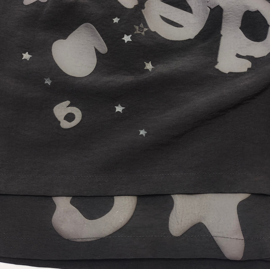 Shorts Sp5der – Doble Capa con Logo y Estrellas
