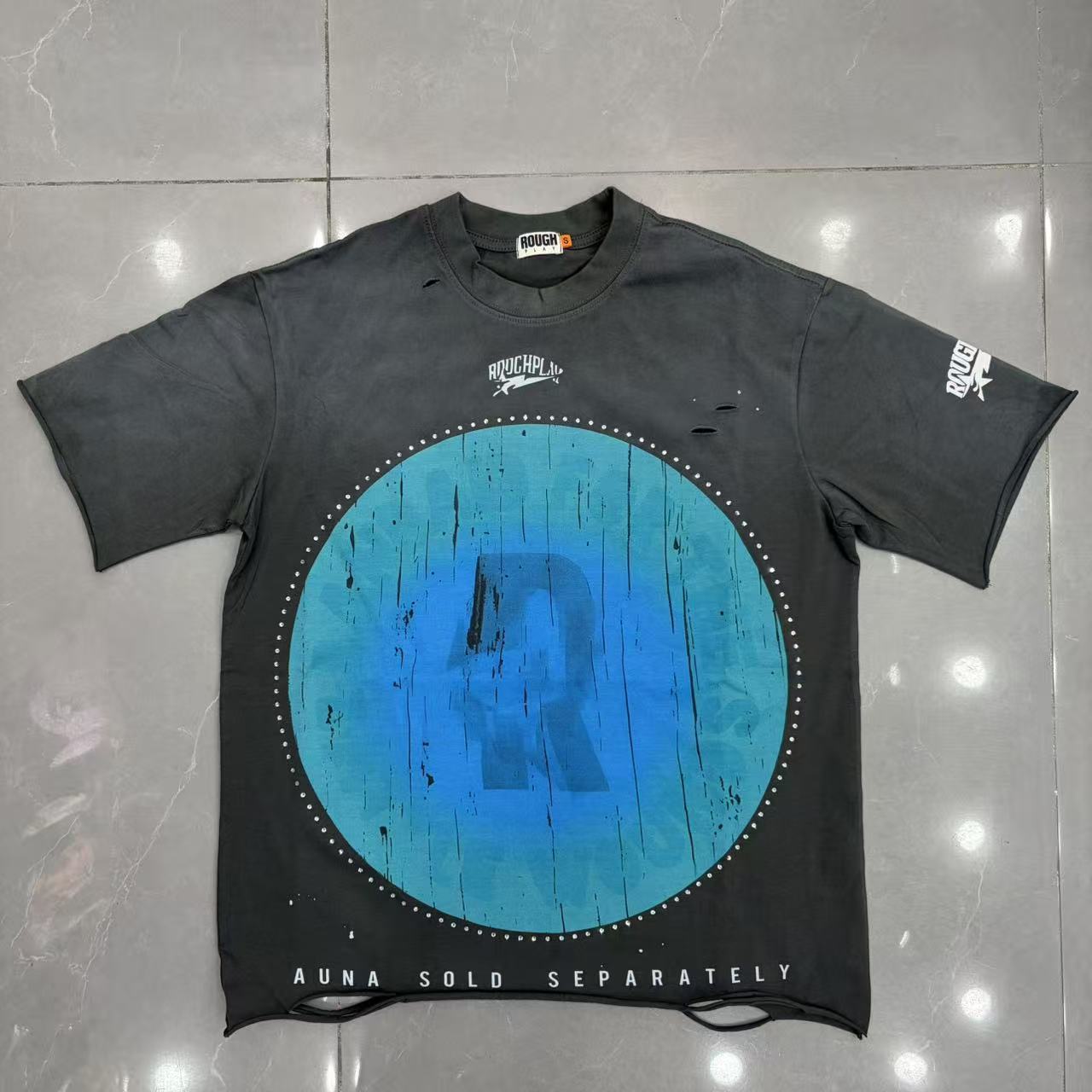 Roughplay "Auna Sold Separately" Distressed Tee