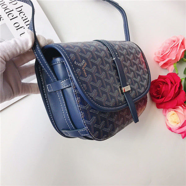 Bolso bandolera con patrón geométrico / Bolso cruzado de diseño clásico