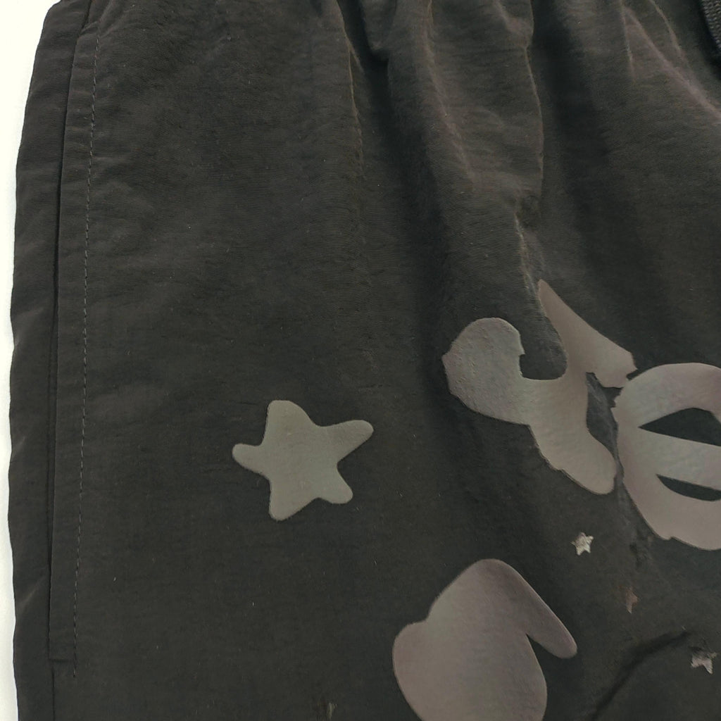 Shorts Sp5der – Doble Capa con Logo y Estrellas