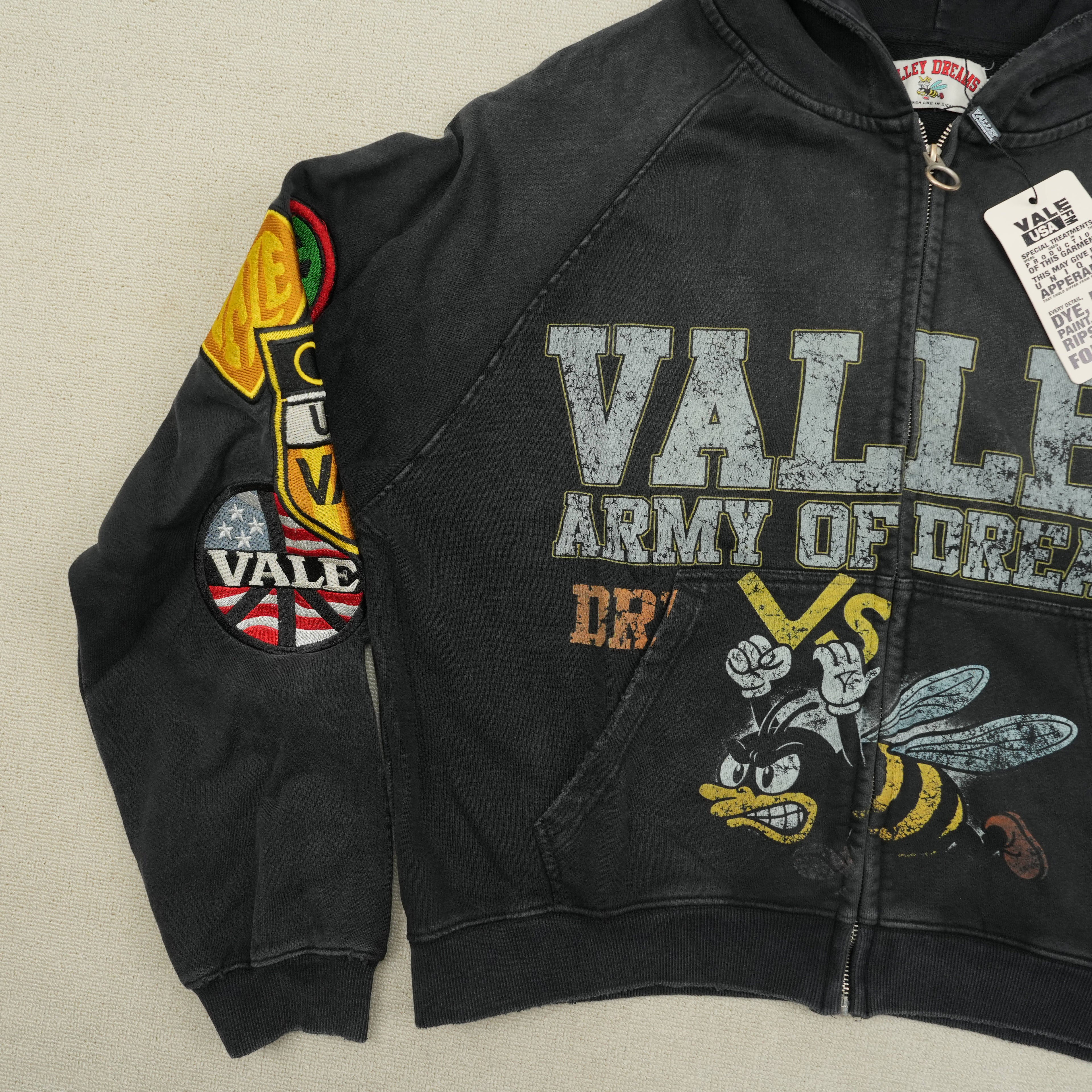 Sudadera Valley Dreams – Army Of Dreams con Cierre