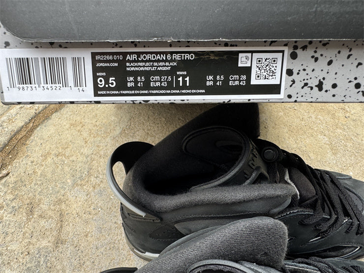 Jordan 6 Retro "Black / White"