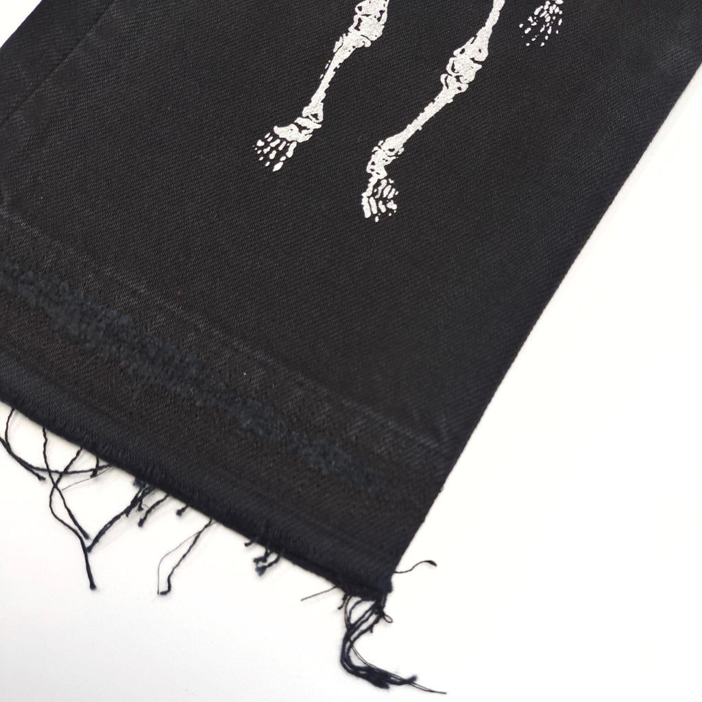 Jeans Gallery Dept. – Art Dept. Esqueleto con Remiendos