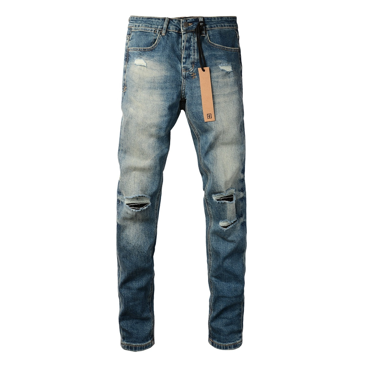 Jeans Ksubi – Lavado Azul Claro Desgastado
