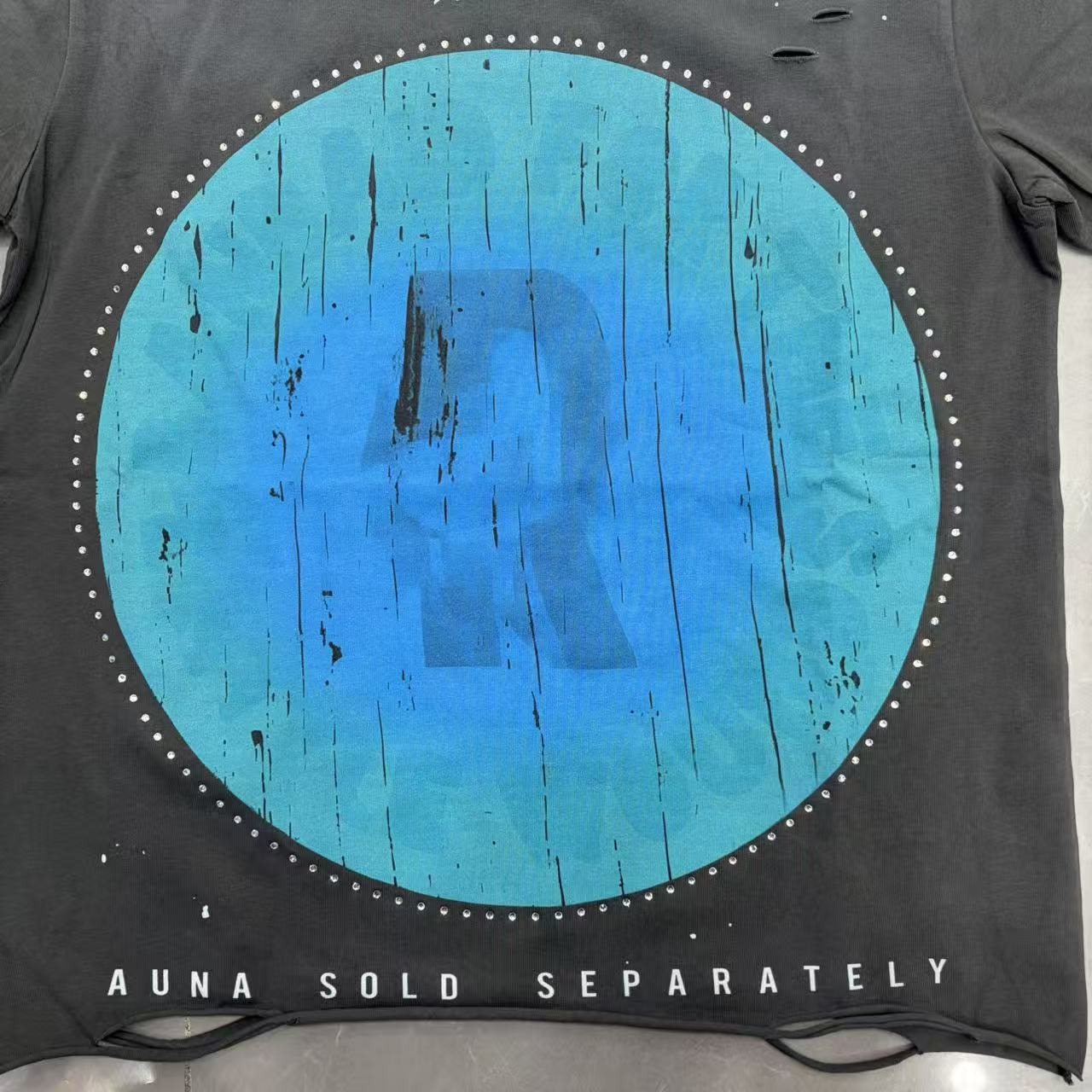Roughplay "Auna Sold Separately" Distressed Tee